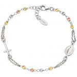 Bild des Amen Rosenkranz Armband aus Silber für Damen BROBBRGD3