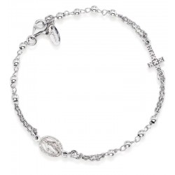Acquistare Bracciale Amen Rosario in argento con zirconi BROBZ3