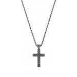 Amen Kreuzkette aus Silber für Herren CLUCSAN1 Bild der Amen Kreuzkette aus Silber für Herren CLUCSAN1