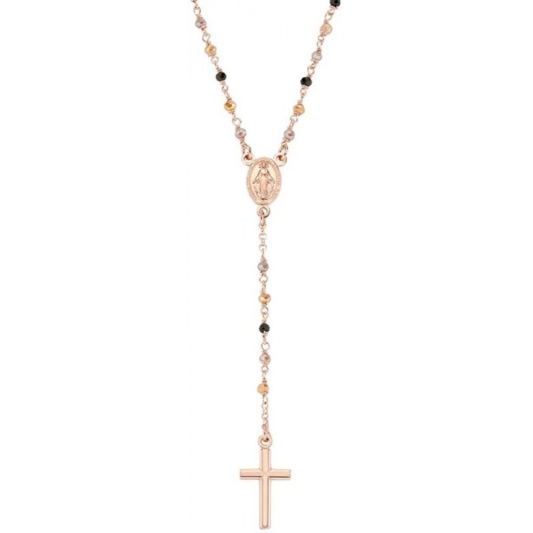 Immagine della Collana Amen Rosari in argento con cristalli donna CRO10RMMM4
