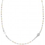 Immagine della Collana Amen Rosari in argento donna CROBBRGD3