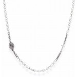 Collana Amen Rosari in argento e perle donna CROBBZ-M3 Immagine della Collana Amen Rosari in argento e perle donna CROBBZ-M3