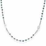 Amen Rosenkranz Kette aus Silber mit Kristallen CROBP3 Bild der Amen Rosenkranz Kette aus Silber mit Kristallen CROBP3