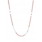 Amen Rosenkranz Kette aus Silber mit Kristallen CROBR3 kaufen