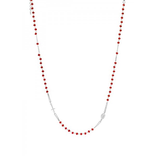 Amen Rosenkranz Kette aus Silber mit Kristallen CROBR3 kaufen