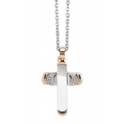 Acquistare Collana Uomo Boccadamo Man AGR163R Croce