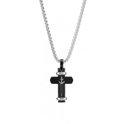 Immagine della Collana Boccadamo Man uomo AGR253N Croce