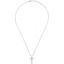 Collar Hombre Breil Tag & Cross TJ3229
