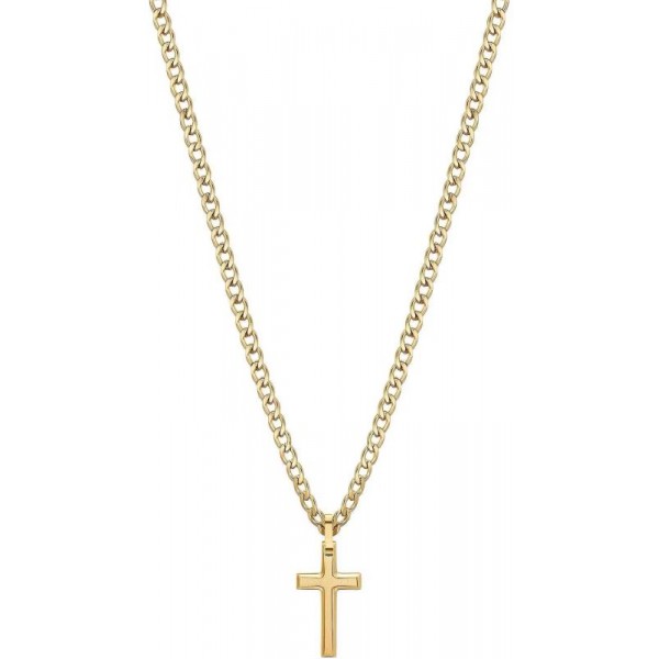 Buy Mens Brosway Necklace Ink BIK30 Cross