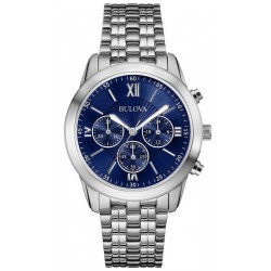 Bulova Herrenuhr Dress 96A174 Quarz Chronograph