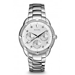 Bulova Damenuhr Diamonds 96W195 Diamanten Quartz