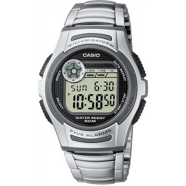 Casio Collection Мужские Часы W-213D-1AVES Купить Casio Collection Мужские Часы W-213D-1AVES