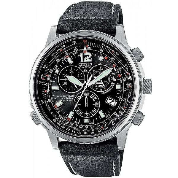 Acquistare Orologio Uomo Citizen Radiocontrollato Crono Pilot Titanio AS4050-01E