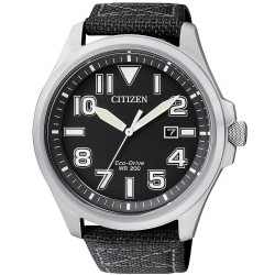 Citizen Herrenuhr Military Eco-Drive AW1410-24E