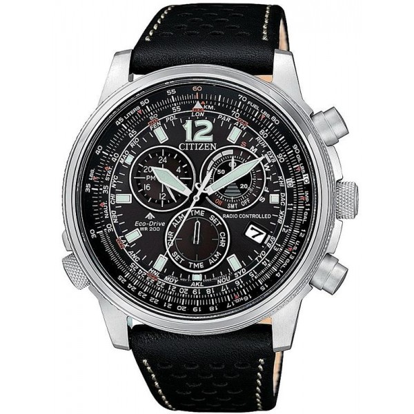 Buy Men's Citizen Watch Radio Controlled Chrono Pilot CB5860-19E