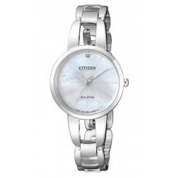 Kaufen Sie Citizen Damenuhr Eco-Drive EM0430-85N Diamant Perlmutt