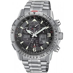 Citizen Мужские Часы Радиоуправляемые Skyhawk Super Titanium JY8100-80E
