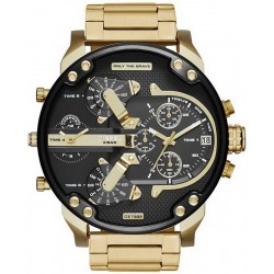Buy Diesel Men's Watch Mr. Daddy 2.0 DZ7333 Chronograph 4 Time Zones