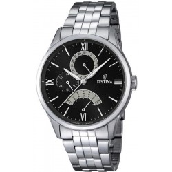 Festina Herrenuhr Retro F16822/2 Quarz Multifunktions