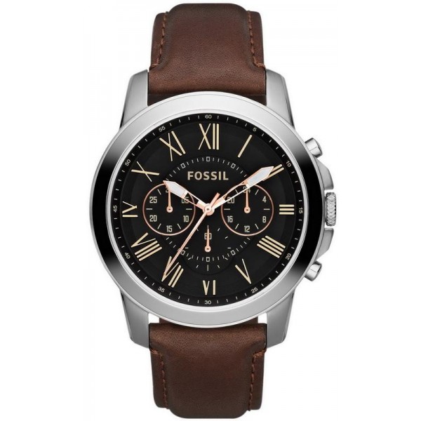 Buy Men's Fossil Watch Grant FS4813 Quartz Chronograph