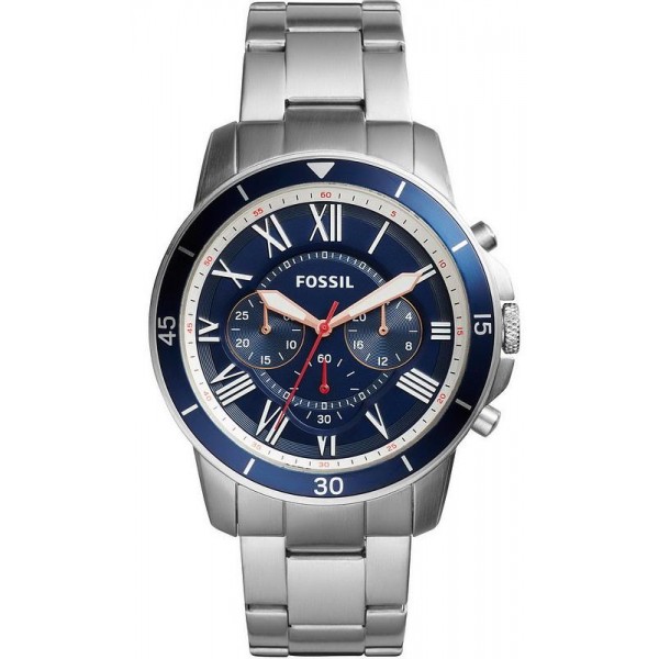 Купить Fossil Мужские Часы Grant Sport FS5238 Кварцевый Хронограф