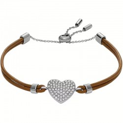 Fossil Damenarmband Sadie JF04675040 Herz