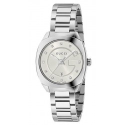Acquistare Orologio Donna Gucci GG2570 Small YA142504 Diamanti Quartz