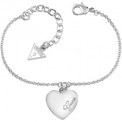 Guess Damenarmband Heartbeat UBB61043-S Herz