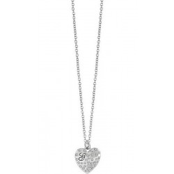 Acquistare Collana Donna Guess Glossy Hearts UBN51471 Cuore