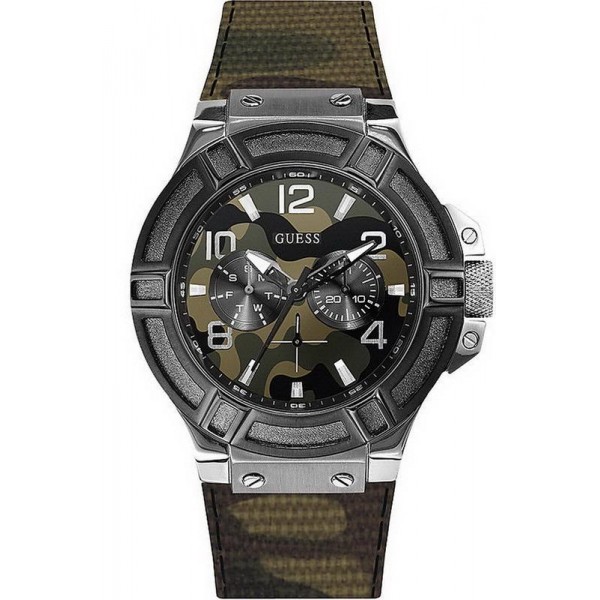 Reloj Guess Hombre Rigor W0407G1 Camuflaje Multifunción Comprar Reloj Guess Hombre Rigor W0407G1 Camuflaje Multifunción