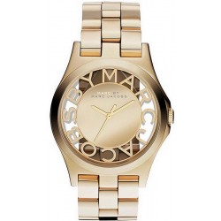 Marc Jacobs Damenuhr Henry Skeleton MBM3206