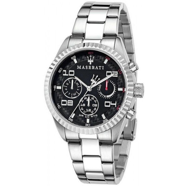 Buy Men's Maserati Watch Competizione R8853100012 Multifunction Quartz
