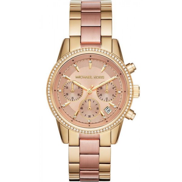 Orologio Donna Michael Kors Ritz MK6475 Cronografo Acquistare Orologio Donna Michael Kors Ritz MK6475 Cronografo