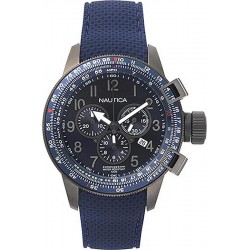 Купить Nautica Мужские Часы Galley Box Set NAPGLY001 Хронограф