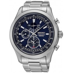 Seiko Herrenuhr Chronograph Perpetual Calendar Alarm SPC125P1