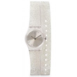 Buy Swatch Ladies Watch Lady Silver Glistar LK343
