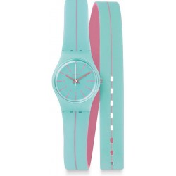 Women's Swatch Watch Lady Menthe A L'Eau LL118