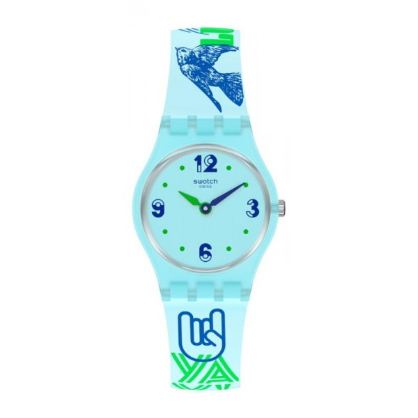 Montre Femme Swatch Lady #Greentouche LN157 Acheter Montre Femme Swatch Lady #Greentouche LN157