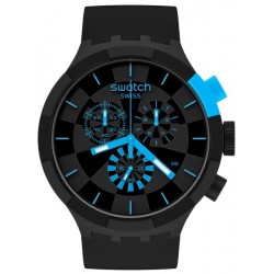 Acheter Montre Swatch Big Bold Chrono Checkpoint Blue SB02B401