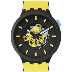 Acheter Montre Swatch Big Bold Mustard Skies SB03B109