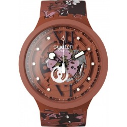 Swatch Uhr Big Bold Camoflower Cotton SB05C100