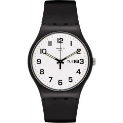 Купить Swatch Унисекс Часы New Gent Twice Again SO29B703