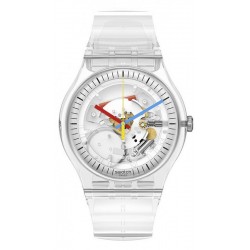 Купить Swatch Унисекс Часы Clearly New Gent SO29K100