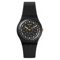 Swatch Damenuhr Gent Sparkle Night SO31B102