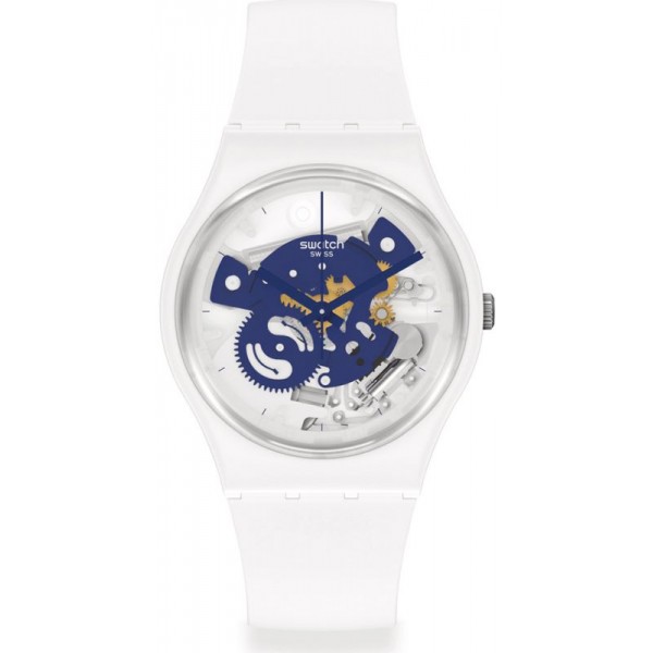 Comprar Reloj Unisex Swatch Gent Time To Blue Small SO31W103