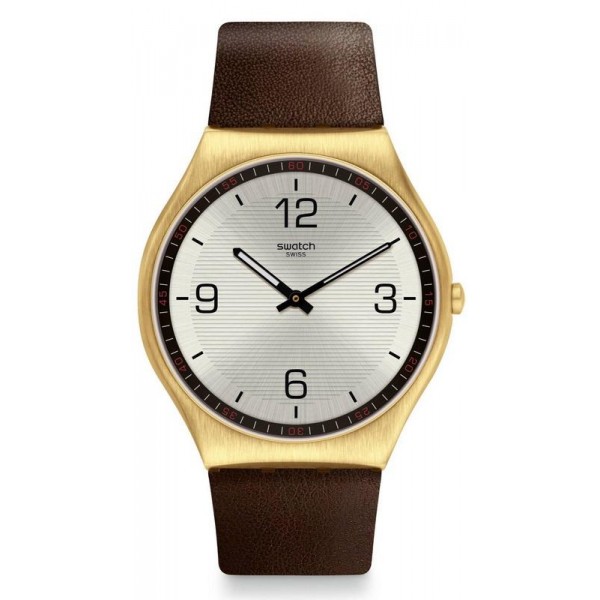 Swatch Mens Watch Skin Irony Skin Suit Coffee SS07G100 Buy Swatch Mens Watch Skin Irony Skin Suit Coffee SS07G100