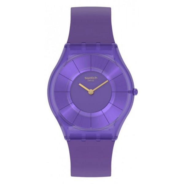 Montre Femme Swatch Skin Classic Purple Time SS08V103 Acheter Montre Femme Swatch Skin Classic Purple Time SS08V103