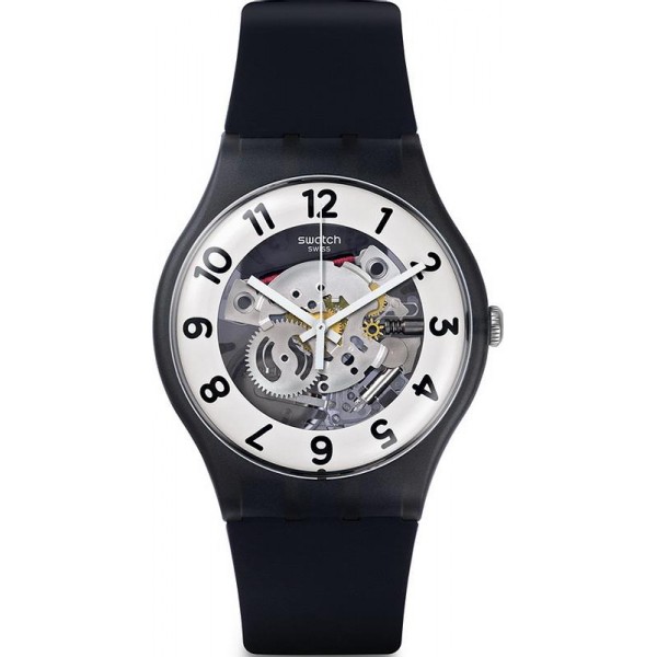 Buy Unisex Swatch Watch New Gent Skeletor SUOB134