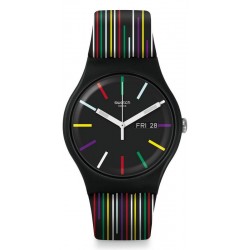 Reloj Unisex Swatch New Gent Nuit d'Ete SUOB729