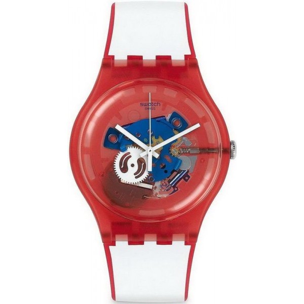 Acquistare Orologio Unisex Swatch New Gent Clownfish Red SUOR102